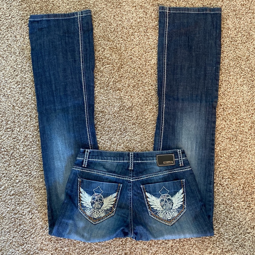 Petrol Mason Bootcut Jeans